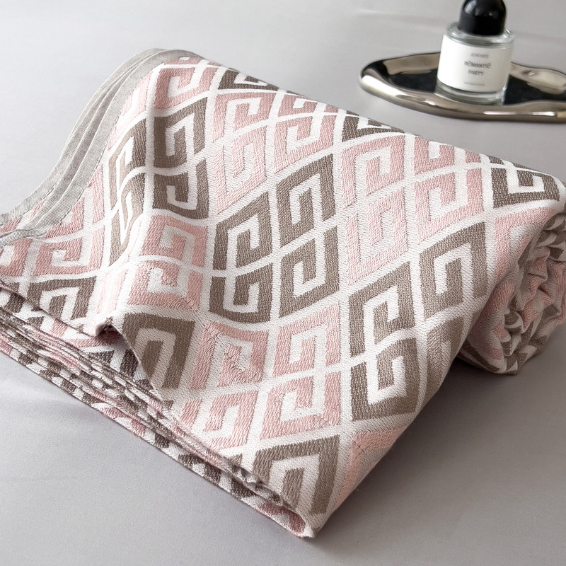 夏季竹纤维毛巾被办公室午睡毛毯单人披肩空调毯子沙发盖毯夏凉被