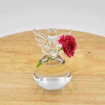 Flower Plant Hanging Clear Glass Vase Bottle Pot Wedding
