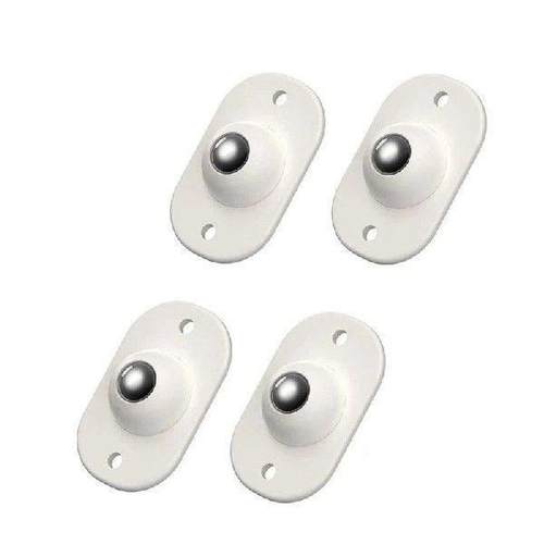4x Rotatable Caster Self Adhesive Mini for Small Furniture