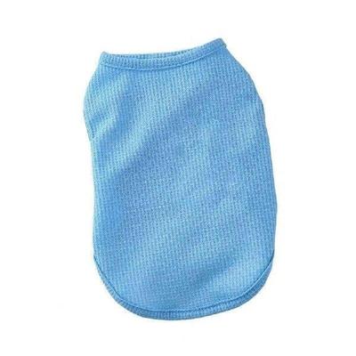 Round Neck Pet Top Stylish Pet Vest for Spring Summer Soft