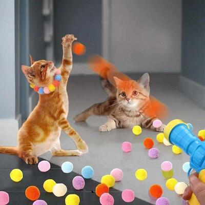 Cat Toys Interactive Launch Training Toy For Pet Kitten Crea