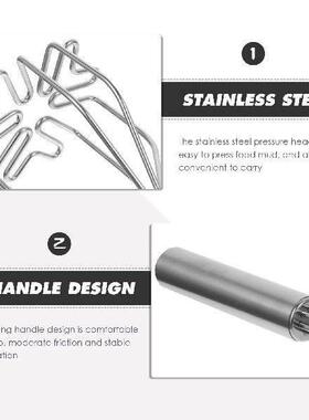 Potato Masher Home Kitchen Tool Metal Meat Grinder Root