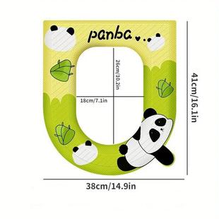 Toilet Seat Cover Cute Reusable Silicone Washable Warm Soft