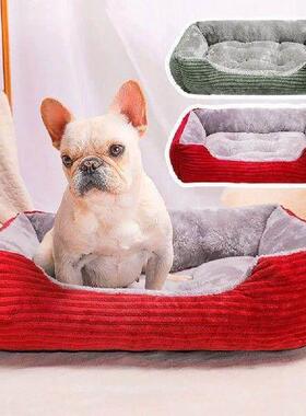 Pet Dog Bed Warm ofa Dog Mat For mall Medium Large Dog o