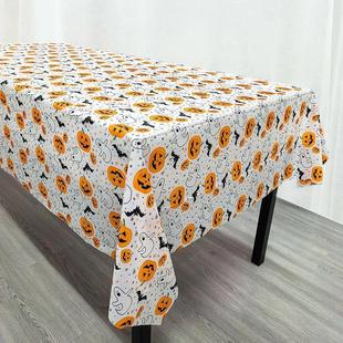 Ghost Pumpkin Decoration Tablecloths Halloween for Terror