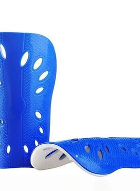 1 Pair Football Shin Pads Plastic Soccer Guards Leg Protecto