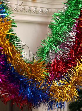 Christmas ribbon ribbon Christmas tree ribbon彩色拉花