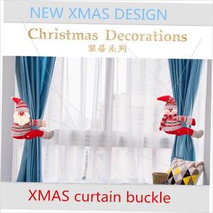 curtain doll decoration cartoon clasps圣诞 buckle Christmas