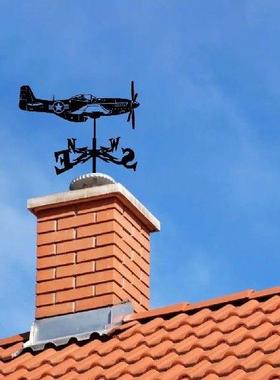 Weathervane Retro Iron Weather Vane Wind Direction