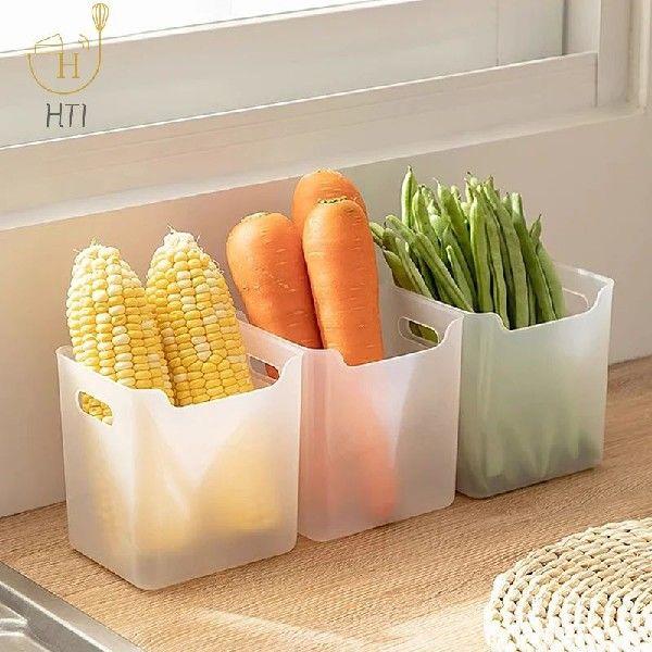 1/3/6PCS Refrigerator Storage Boxes Food Fresh Organizer