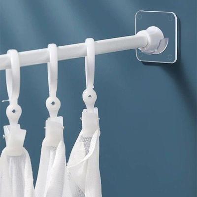 Bathroom Shower Rod Retainer Adhesive Shower Rod Retainer