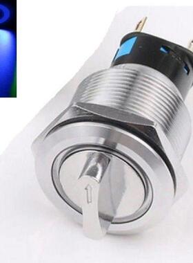 19mm Selector Rotary Switch Latching 2itions 1NO1NC