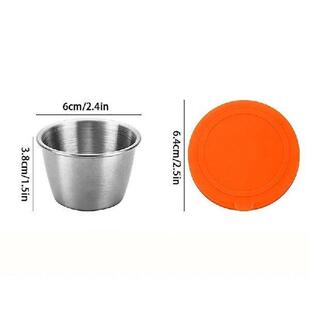 1pcs Salad Dressing Container To Go Reusable Stainless