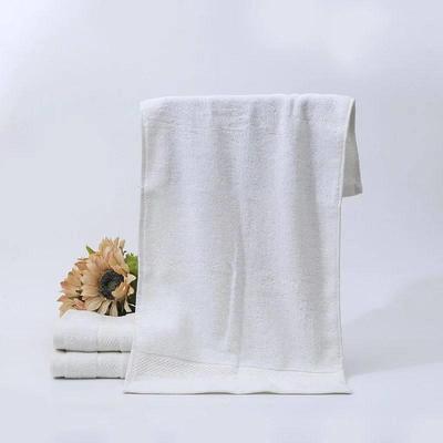 2/4/6pcs Cotton White Face Towels Set Soft Feel Hotel Towel
