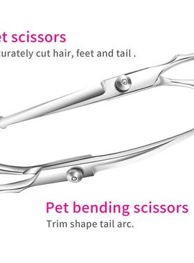 Dog Grooming Scissors Professional Stainless Steel Pet Hair