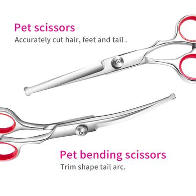 Dog Grooming Scissors Professional Stainless Steel Pet Hair