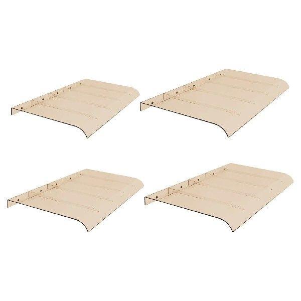 Window Awning Door Canopy Modern Easy Installation Rain