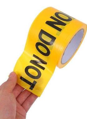 No Entry Do Not Enter Tape Warning for Caution Crime Scene