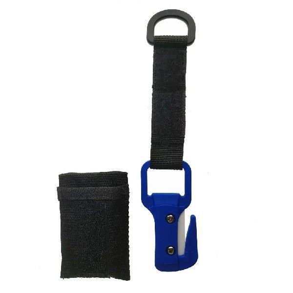 Ceramic Blade Scuba Diving Single Edged Cutter Line Net