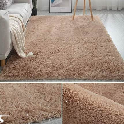 silk wool carpet living room coffee table mat bedroo blanket