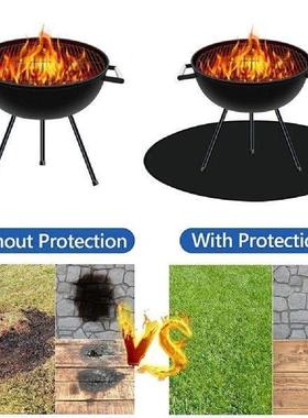 Outdoor Cooking 24 Inch Heat-Insulating Mat Flame-Retardant