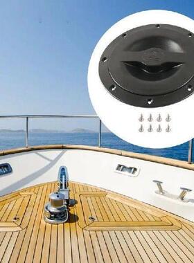 Kayak Hatch 6 Inches Round Boat Deck Hatch Black Deck Plate
