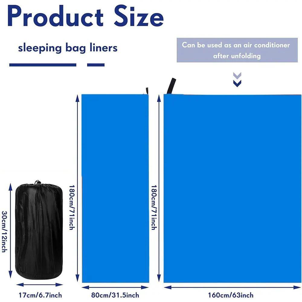 Fleece Sleeping Bag Portable Ultra-light Polar Travel Sheets