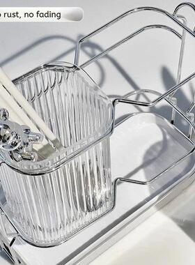 Wall Mounted Kitchen Cutlery Organizer Light Luxury Chopstic