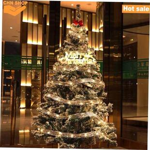 LED lights silk Christmas light decorative ribbon strip tree