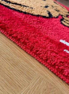 Get Naked Lettered Turfting Rugs Home Decor Shaggy Carpet