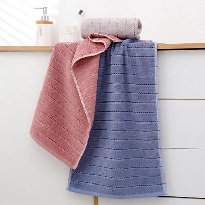 Thickened horizontal grid of towel household towels毛巾