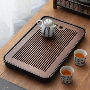 茶盘户外便携式茶盘沥水盘茶托新款储水功夫小型茶具旅行茶具套装