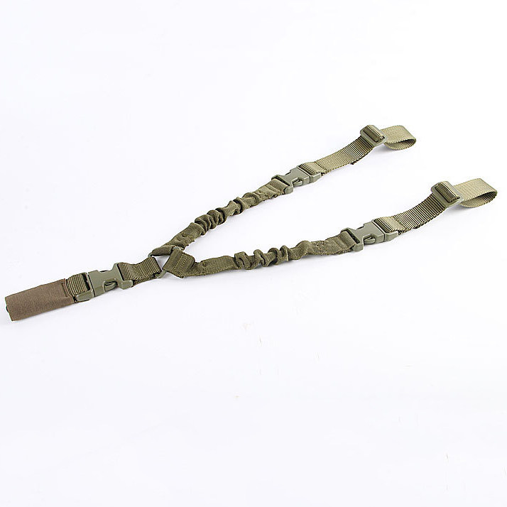 SINGLE POINT GUN ROPE AMERICAN SHOULDER STRAP NYLON LANYARD MULTI-PURPOSE TASK ROPE METAL OLECRANON BUCKLE TACTICAL STRAP QUICK RELEASE