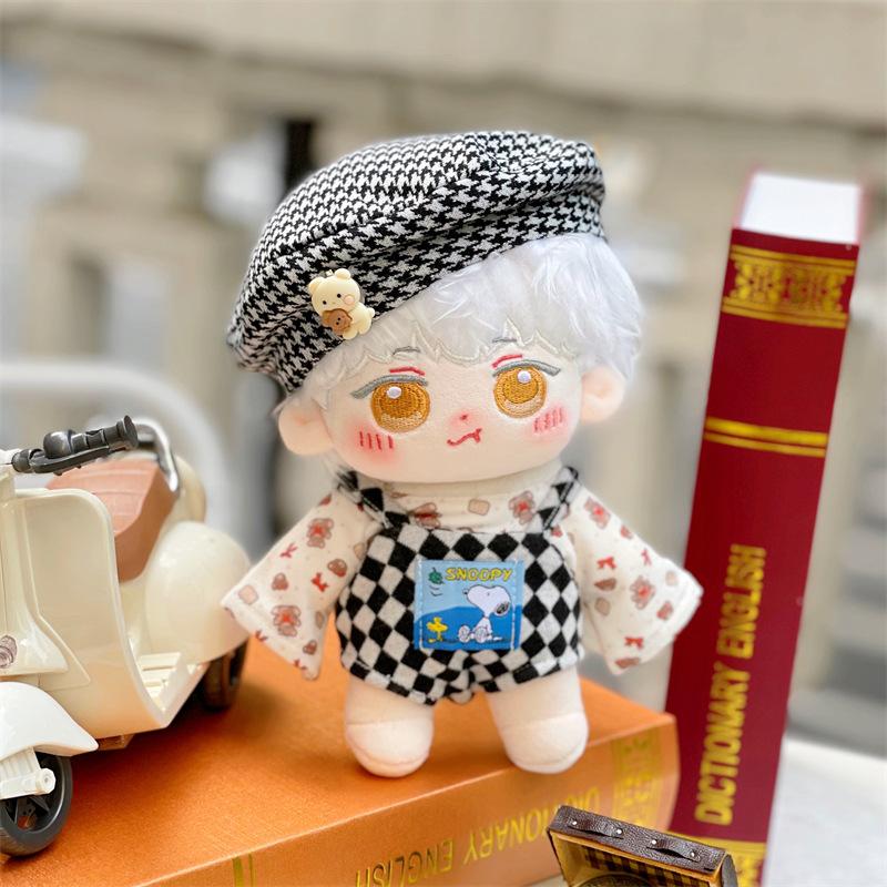 现货齐司礼棉花娃娃光与夜之恋系列明星白色毛绒玩偶公仔宝宝礼物