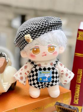 现货齐司礼棉花娃娃光与夜之恋系列明星白色毛绒玩偶公仔宝宝礼物