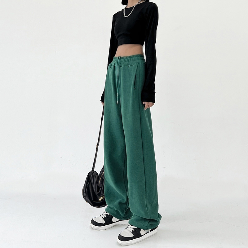 苏子柒美式高街爵士舞运动裤