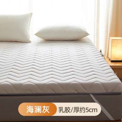 榻榻米乳胶海绵床垫软垫家用宿舍学生单人薄款可折叠防滑抗菌填充