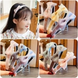 Заколка для волос с бантиком, детский ободок, милый аксессуар для волос для принцессы, в корейском стиле