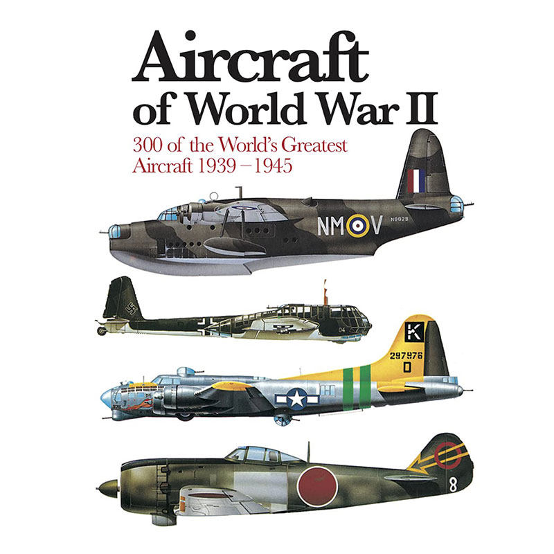 英文原版 aircraft of world war ii: 300 第二次世界大战的飞机:1939