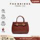 桥牌 The Bridge GAIA系列手工牛皮植鞣工艺女士手提斜挎包