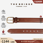 手工牛皮男士 The 简约腰带 新品 BRUNELLESCHI系列 Bridge 桥牌