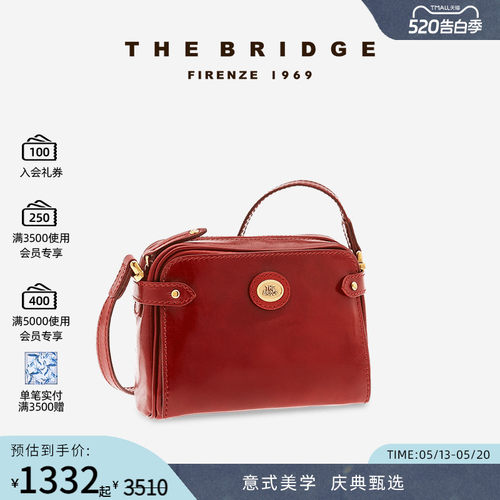 手工牛皮TheBridge时尚斜挎包