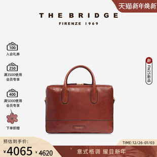 新品 桥牌 IOLANDA系列复古通勤单肩手提女士公文包 Bridge The