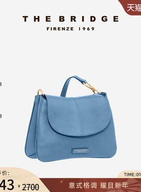The Bridge/桥牌 ERICA系列女士手工牛皮复古简约单肩包