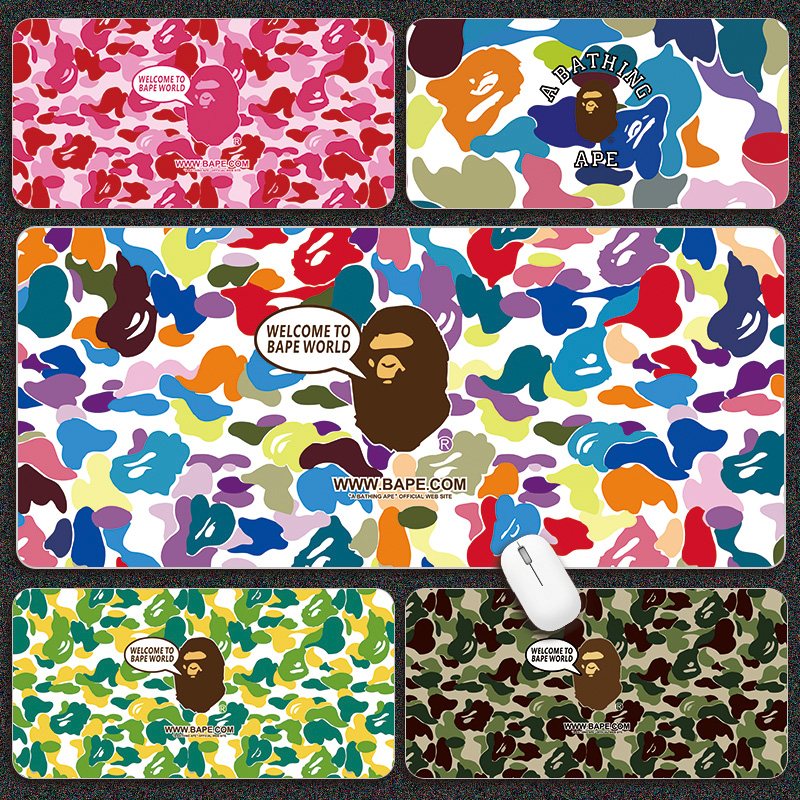 BAPE猿人鼠标垫潮牌桌垫
