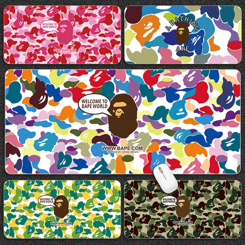 BAPE猿人鼠标垫潮牌桌垫