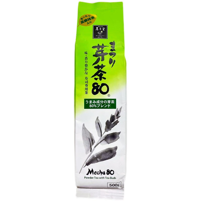 日本日料专用茶80%芽茶煎茶