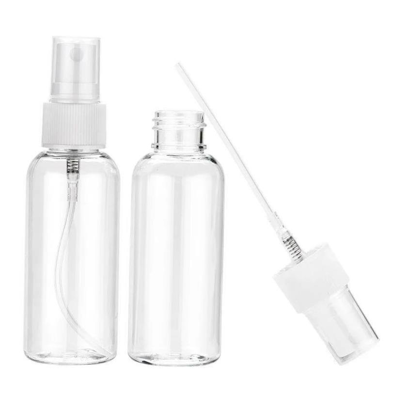 10Pcs Spray Bottle 10ml 30ml 50ml 60ml 100ml Empty Vial Refi