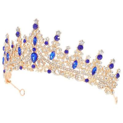 Crown Hair Accessory Bridal Princess Tiara Baroque Crystal