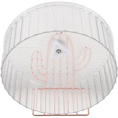 Hamster Running Wheel Silent Chinchilla Toy Bracket Alloy